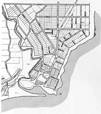 Survey map, township of airey's inlet